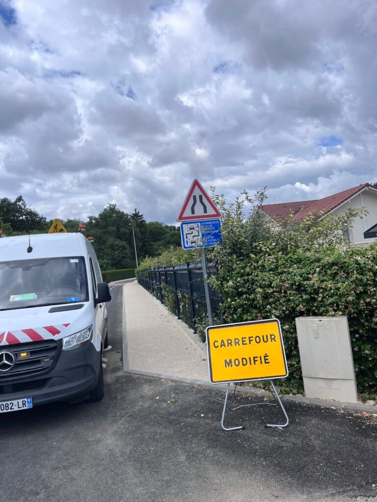marquage au sol Albertville