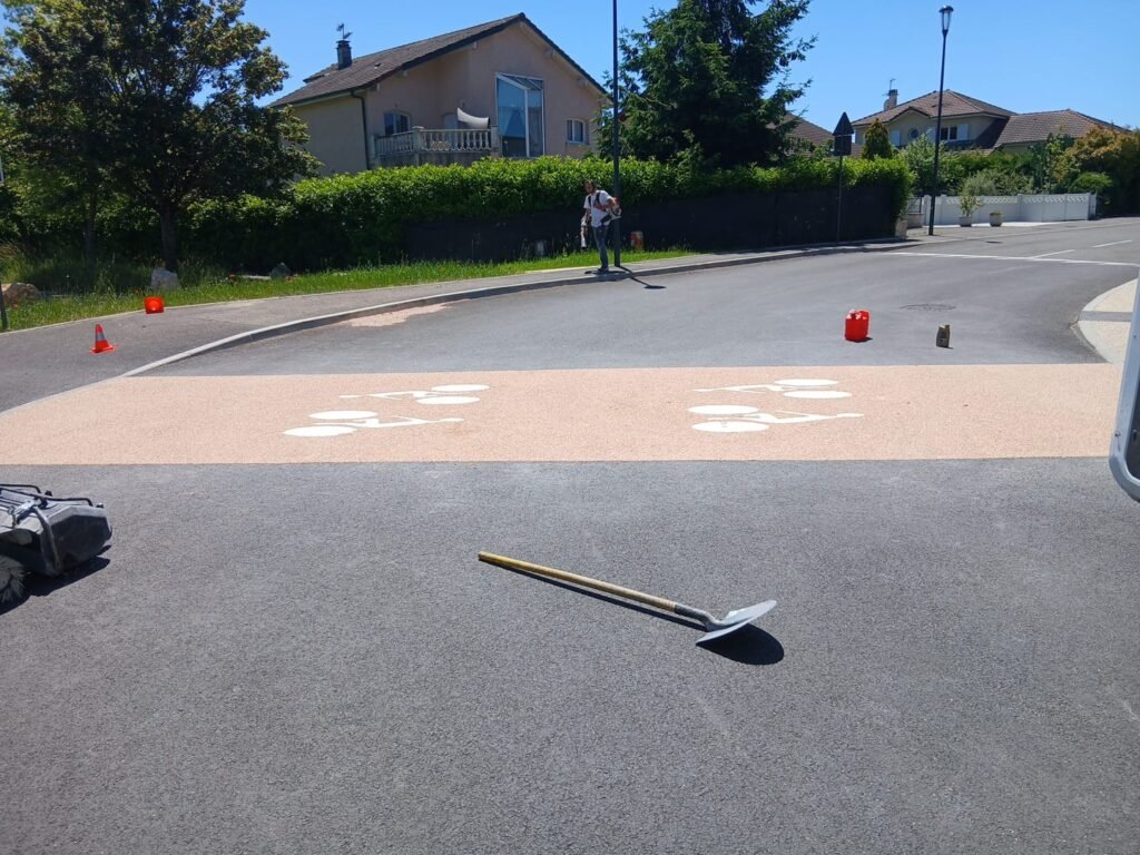 marquage au sol Cluses